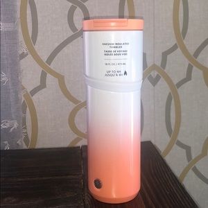 Pink/white Ombre Starbucks Tumbler *rare* find